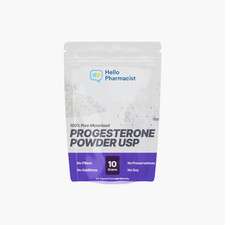 Hellopharmacist Pure Progesterone Powder USP Grade for Menopause 10g