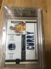 2010 Playoff National Treasures - Timeline Materials Stephen Curry #28 Custom...
