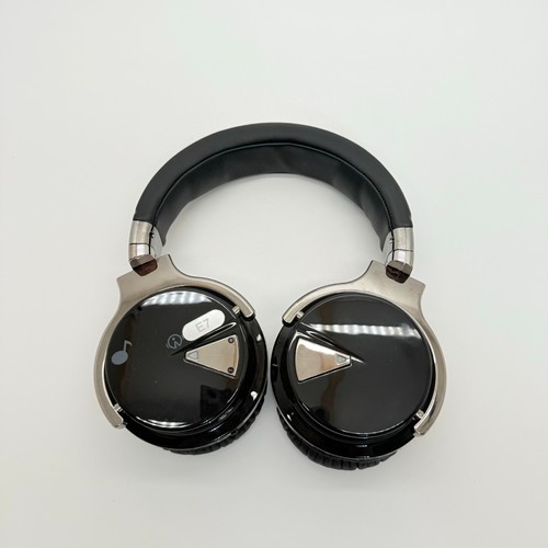 Cowin E7 Black Bluetooth Headphones ONLY. No Cables.
