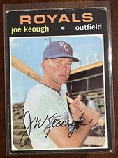 1971 Topps Baseball #451 Joe Keough Kansas City Royals