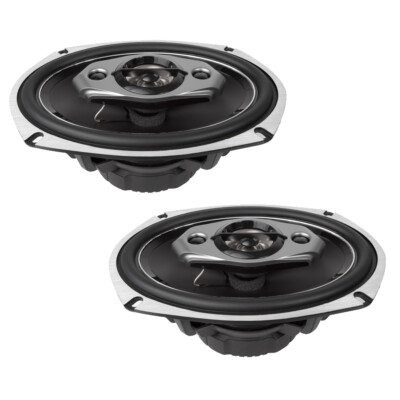 B-Ware LIGHTNING AUDIO LA-1694 | Quadax 4-Wege Oval LautsprecherSystem 6x9'' o.G.