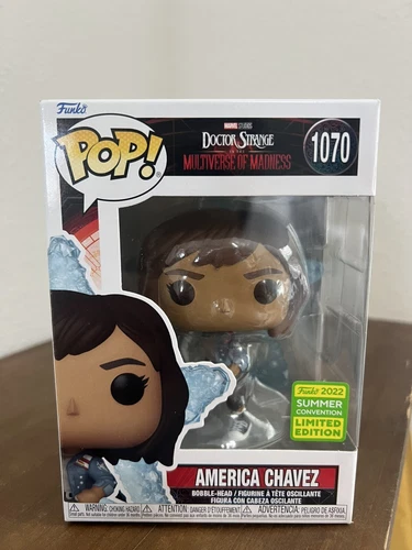 Funko Pop! Marvel-América Chávez 2022 Convención de Verano Edición Limitada #1070