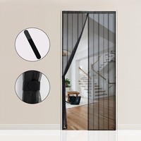 200 X 80 Cm Insektenschutz Fliegengitter Magnet BalkontüR Magnetvorhang Netz