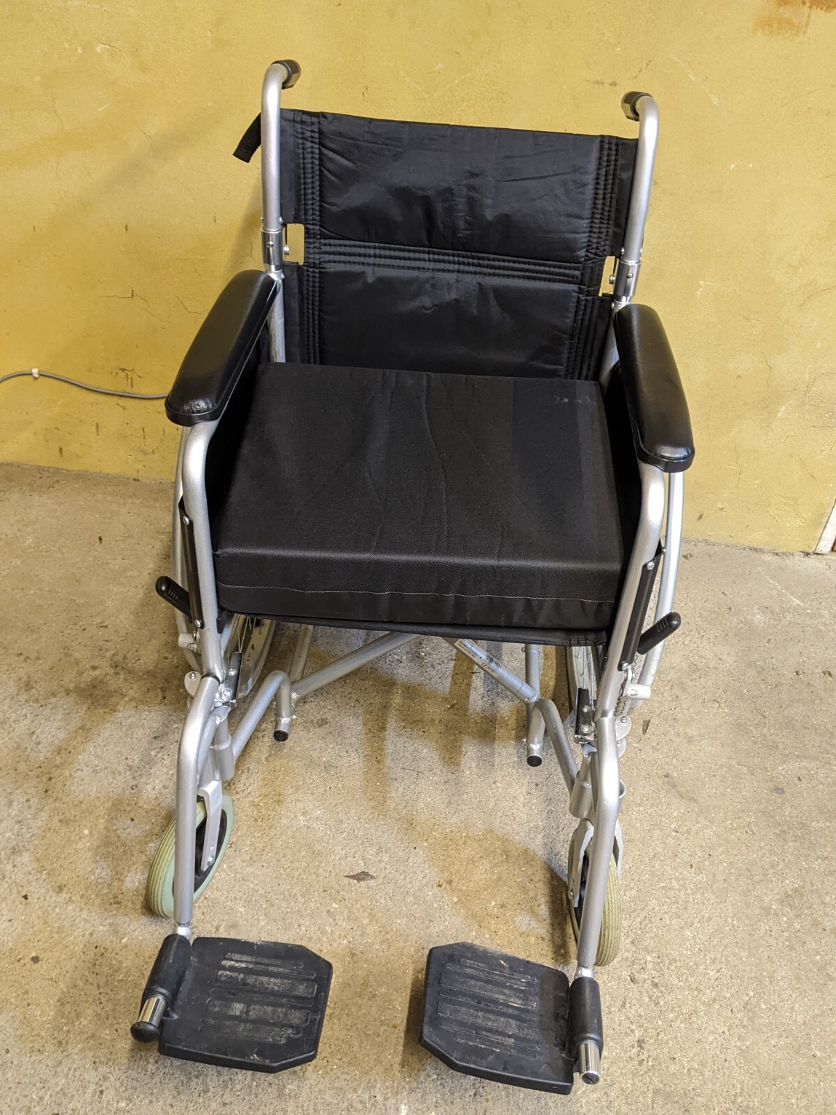 Enigma lightweight folding self propelled wheelchair with cushion eBay
