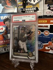 2022 Bowman Chrome Mega Box Yendry Rojas 1st Mojo Refractor Padres BCP-178 PSA 9