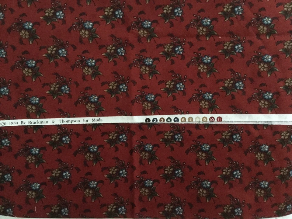 MODA Barbara Brackman/ Terry Clothier Thompson Windsor ~ 17” x 41” - Image 2 of 4