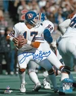 STEVE DEBERG  DENVER BRONCOS   ACTION SIGNED 8x10 PHOTO