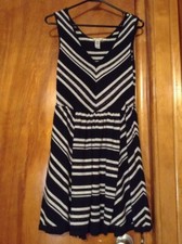 Women's American Rag Cie Sweater Minidress Size S Black/Gray