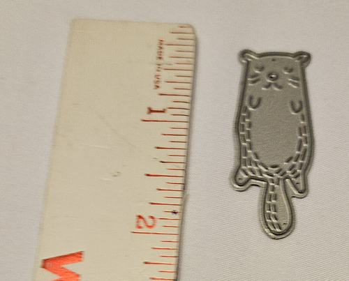 Whittle Otter - Troqueles de corte de metal para tarjetas - 1 - Imagen 3 de 4
