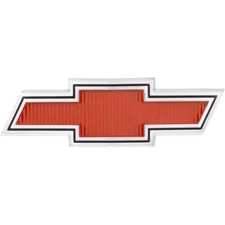 United Pacific 110859 Red Bowtie Grille Emblem 1967-68 Chevy Truck – 1 Unit