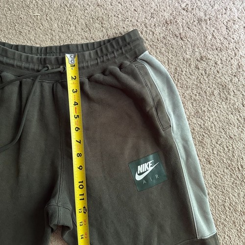 Nike Sweatpants Mens Large (30x28) Tapered Leg Green Pockets Mid Rise - Picture 8 of 13
