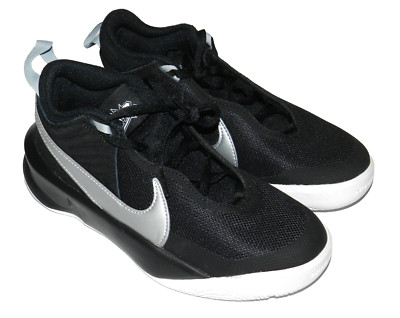 NIKE TEAM HUSTLE CW6735-004 Youth Basketball Shoes Sz 4Y