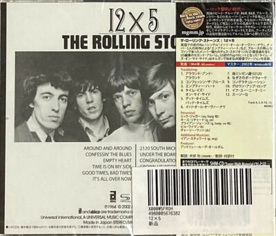 US盤！ 紙ジャケ SHM- CD ローリング・ストーンズ / 12×5 The