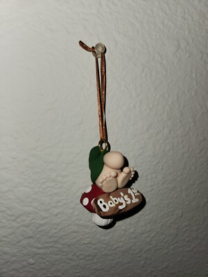Handmade Baby's First Christmas Baby Gnome Ornament