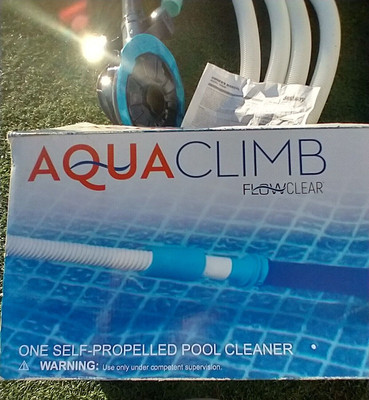 FLOWCLEAR AQUACLIMB POOL CLEANER AUTOMATIC - OPEN BOX BUY