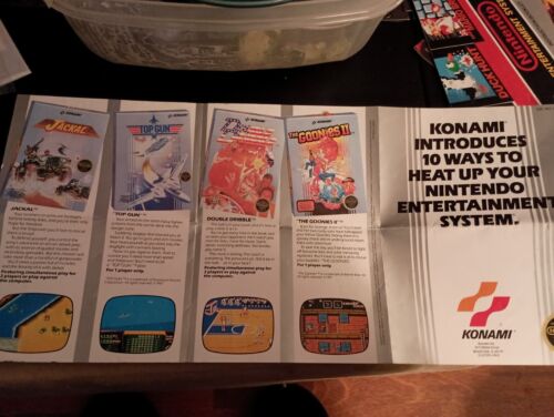 Vintage NINTENDO N64 3 Poster Lot plus BONUS Konami Game Poster! - Picture 4 of 9