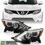 Driver Side Headlight Assembly For 2017-2019 Nissan Rogue Sport (Halogen Model) W/ LED DRL
