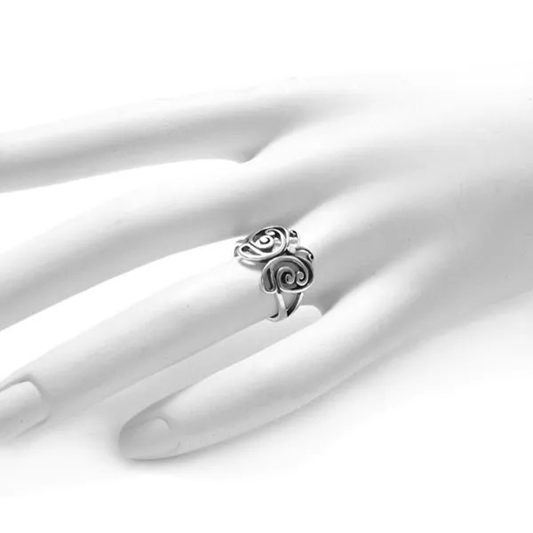 Butterfly cut out ring online