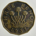 George VI Brass Threepence coin from a recent eBay sale