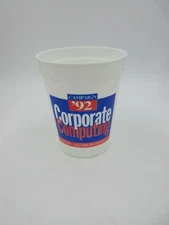 1992 Corporate Computing Campaign '92 Plastic Cup
