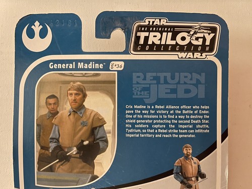Hasbro Star Wars Original Trilogy Collection General Madine Action Figure NIB - Picture 9 of 11
