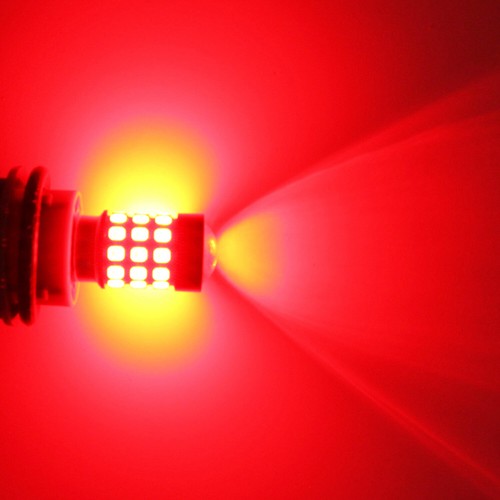 Alla Lighting 1157 39-LED Red Strobe Flashing Blinker Brake Tail Light Bulb Lamp - Picture 7 of 12