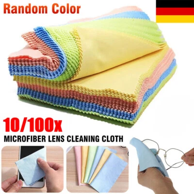 YANQUEENS Brillenputztuch Microfaser Optikerqualität – Microfasertuch - Brillenputztücher