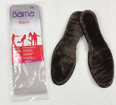 bama royal Schaffellsohle Wintereinlegesohle ROYAL Gr. 396 gegen Kälte Wie Neu