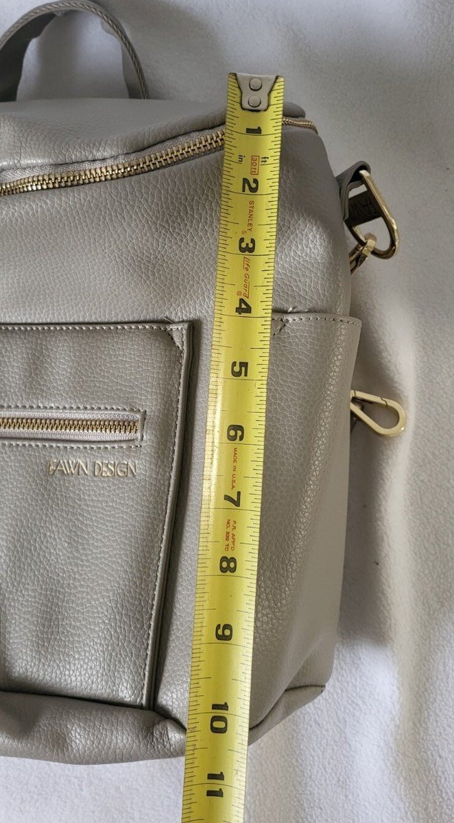 Fawn Design The Original Backpack Messenger Diaper Bag Gray  display picture 3