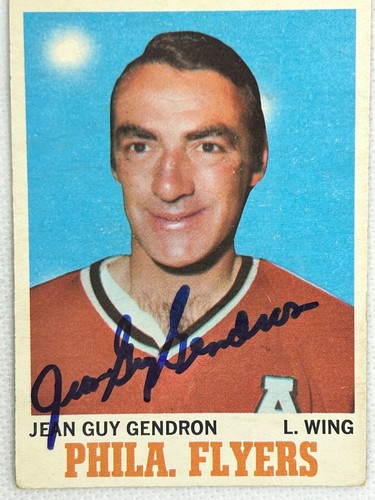 AUTOGRAPHED 1970-71 O-PEE-CHEE HOCKEY CARDS YOU SELECT - Picture 110 of 320