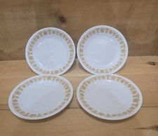 4 Corelle Butterfly Gold  Dinner Plates.  10-1/4"W  No Chips Or Cracks