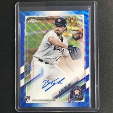 2021 Topps Chrome Blake Taylor Rookie Autographs Blue Wave 84/150