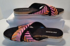 Joe Boxer Multi-Color Women's Flip Flops / Size 9M