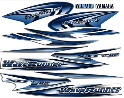 2004 YAMAHA 1200XLT DECAL KIT 1200 XLT GRAPHICS WAVERUNNER LT 