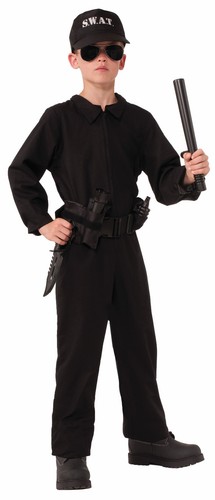 Child SWAT Special OPS Police Officer Cop NCIS Costume