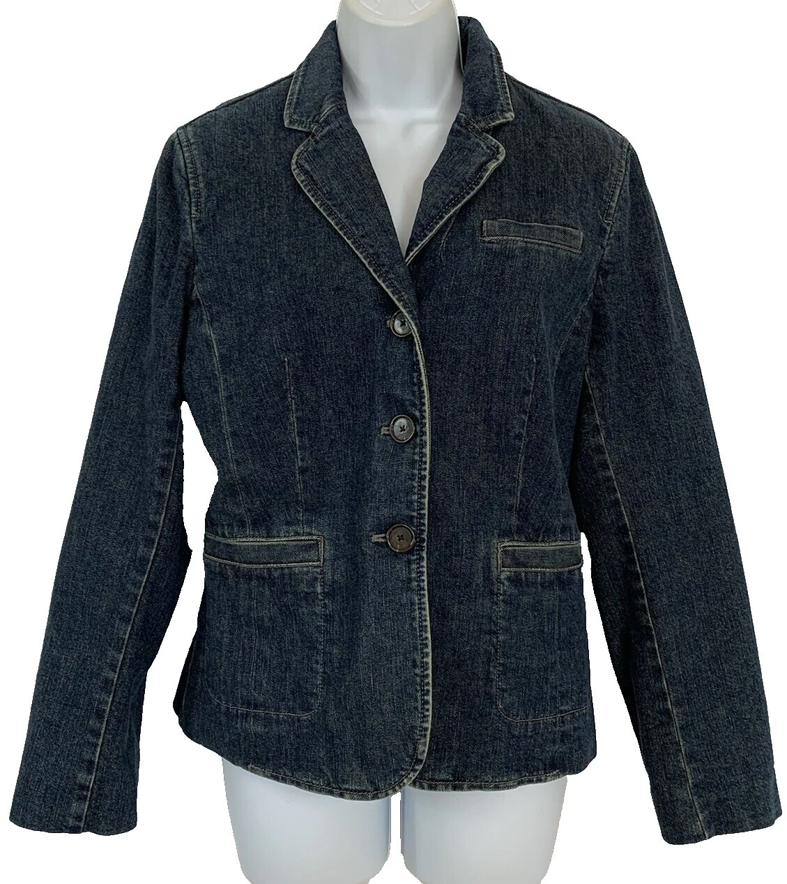Denim Regular Size 10 Women's Size Vintage Coats, Jackets & Vests for Women