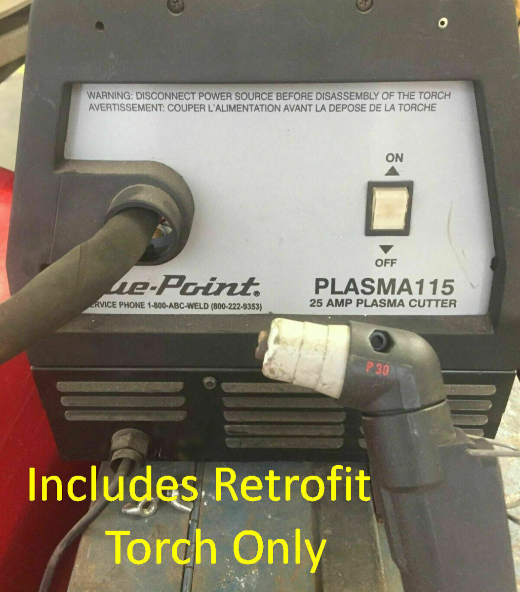 Replacement Torch P30 Torch Blue Point Plasma115 Snap-On YA2225