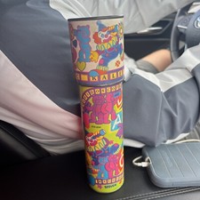 Vintage 80s Steven, Mfr. Kaleidoscope Tube Toy 1980 Made in USA Working