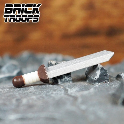 Custom Roman Sword for Minifigures -Pick Color!- NEW Brick Troops Leyile - 第 11/11 張圖片