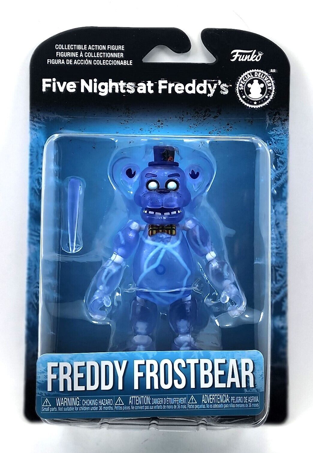 Figura de ação Funko: cinco noites no Freddy's - Freddy Frostbear 