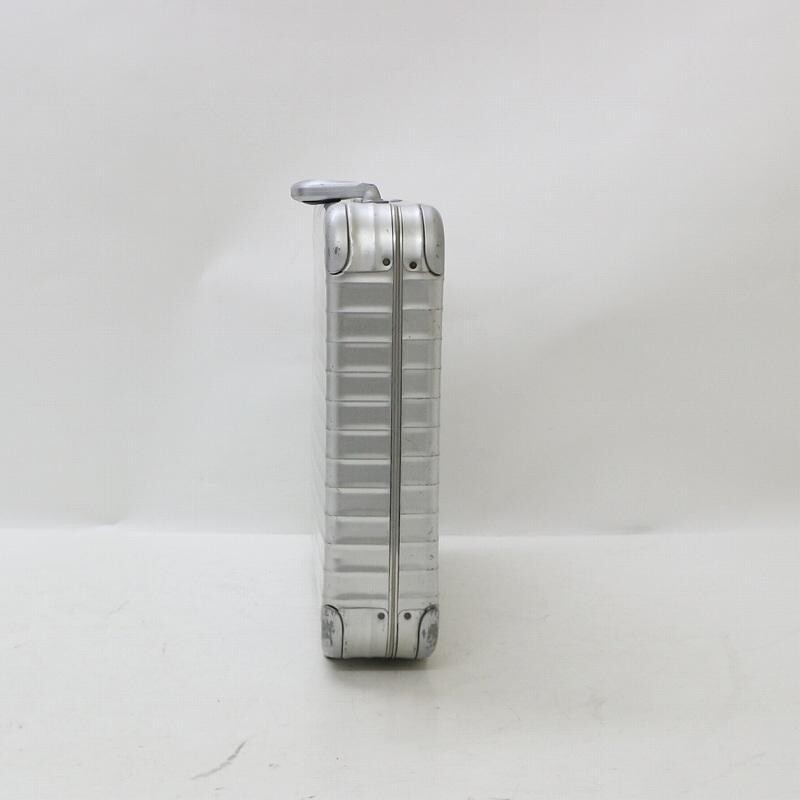 RIMOWA TOPAS Attache Case Silver 908.09 Size: 47cm x 39cm x