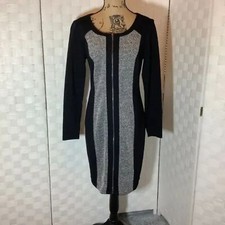 Tribal zip up sheath dress size 6 office work