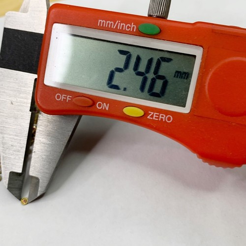 Lote de 25 joyas de reloj 2-3 mm pieza de ajuste de oro relojero reparación bloque a prueba de golpes - Imagen 10 de 10