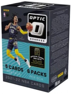 未開封BOX NBA 2021-22 PANINI DONRUSS OPTIC Panini 2021-22 Donruss Optic Basketball Blaster Box, 6 Packs