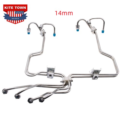 14mm Diesel Fuel Injector Lines For 3.9L 4BT Cummins Engine P7100 P