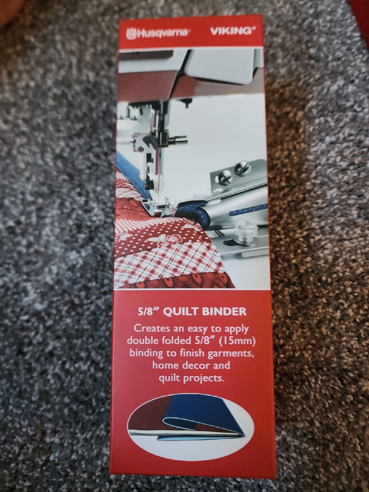 Husqvarna Viking 5/8" Quilt Binder 920726096 eBay