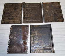 Photo Metal Plates Adapters to convert Camera glass plate holders to take film