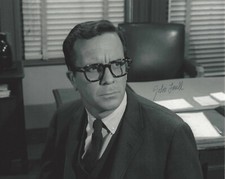 JOHN LASELL HAND SIGNED 8x10 PHOTO C w/COA ACTOR DARK SHADOWS THE TWILIGHT ZONE