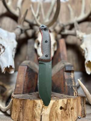Esee: 5 & 6 - Canvas Micarta Handles