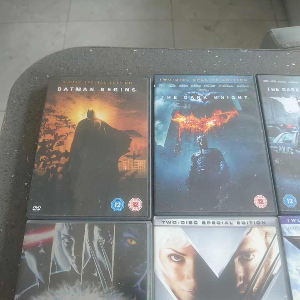 BATMAN AND X MEN TRILOGY- 11 DISC COLLECTION - DVD - JOBLOT - BUNDLE -  - Image 2 of 4